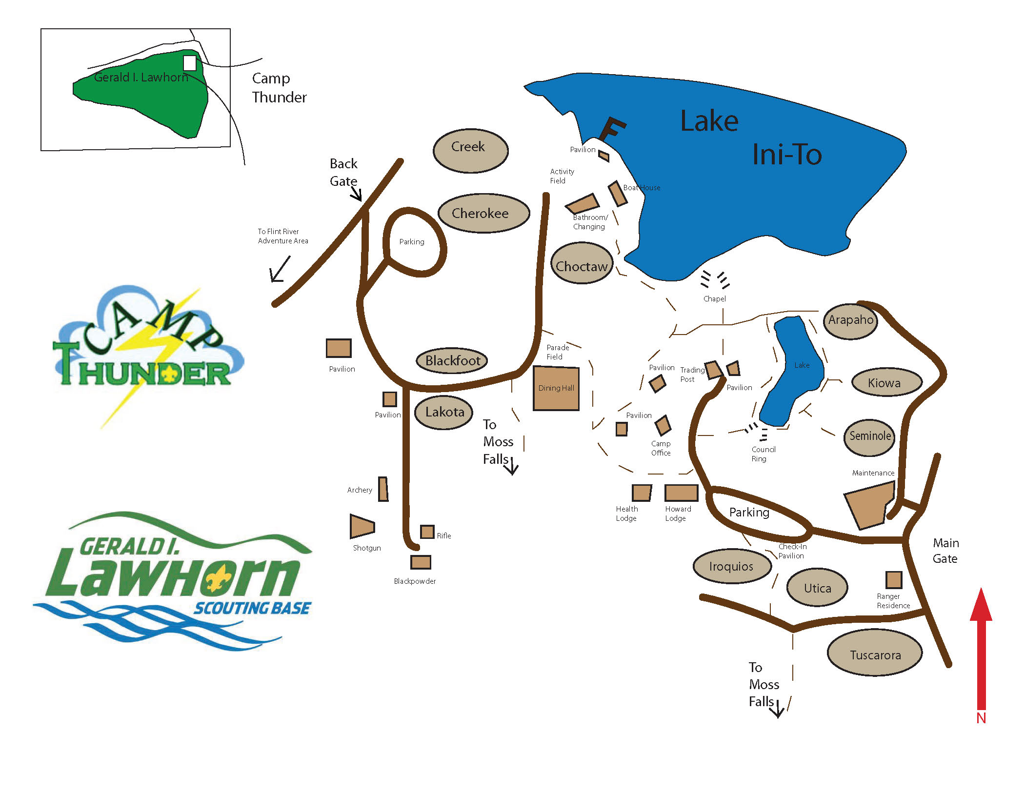 Flint River Council & Camp Thunder Information & Links